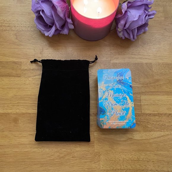 Unspoken Love Messages From The Heart - Oracle Cards Message Cards for Love - Picture 2 of 4